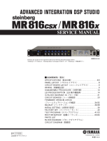 Yamaha MR-816-SCX - Service Manual 
